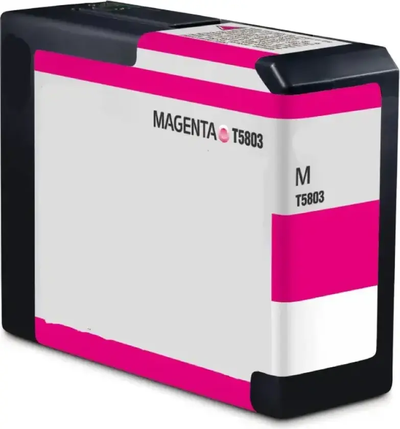 T580 M blekkpatron - C13T580300 Kompatibel - Magenta 80 ml