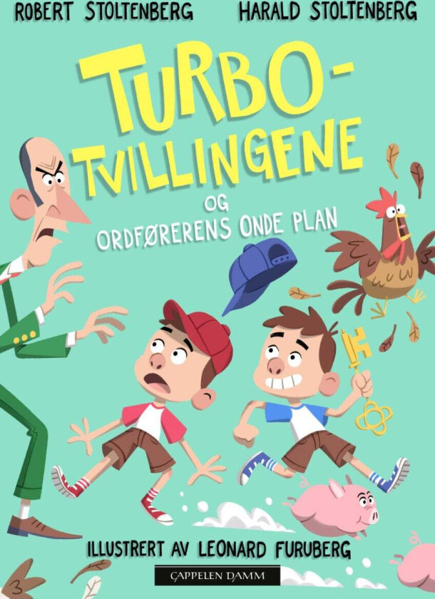 Turbotvillingene og ordførerens onde plan av Harald Maxmillian Stoltenberg, Robert Stoltenberg