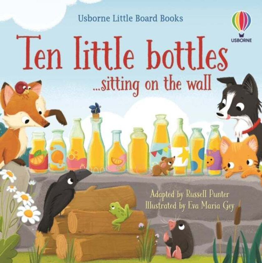 Ten little bottles sitting on the wall av Russell Punter