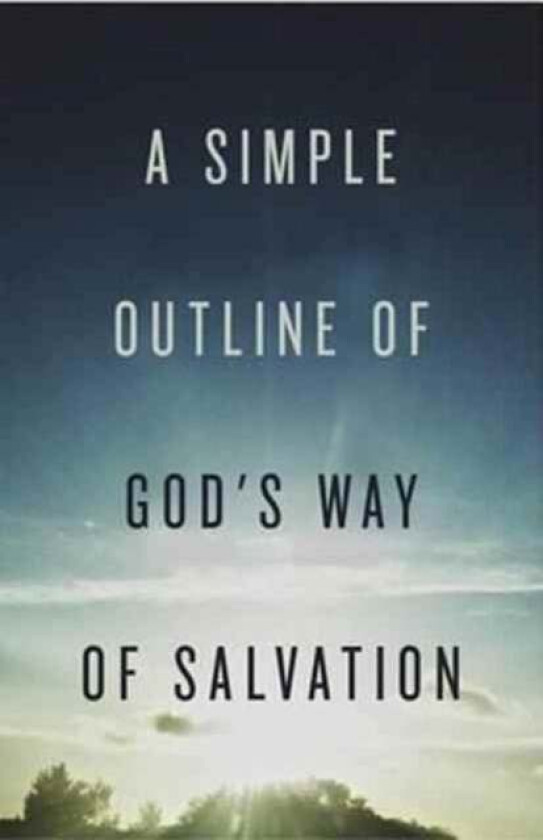 A Simple Outline of God`s Way of Salvation (Pack of 25) av Spck