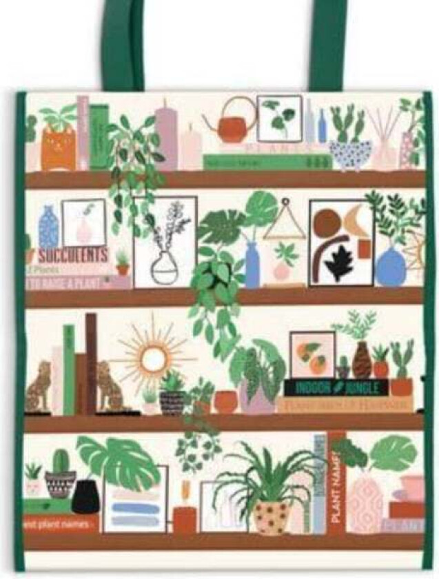 Plant Shelfie Reusable Shopping Bag av Galison
