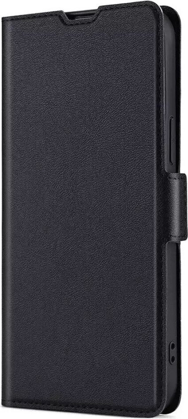 Samsung Galaxy S22 Thin Kunstskinn Flipdeksel med Lommebok - Svart