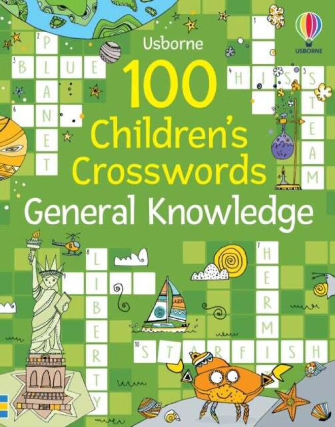 100 Children's Crosswords: General Knowledge av Phillip Clarke