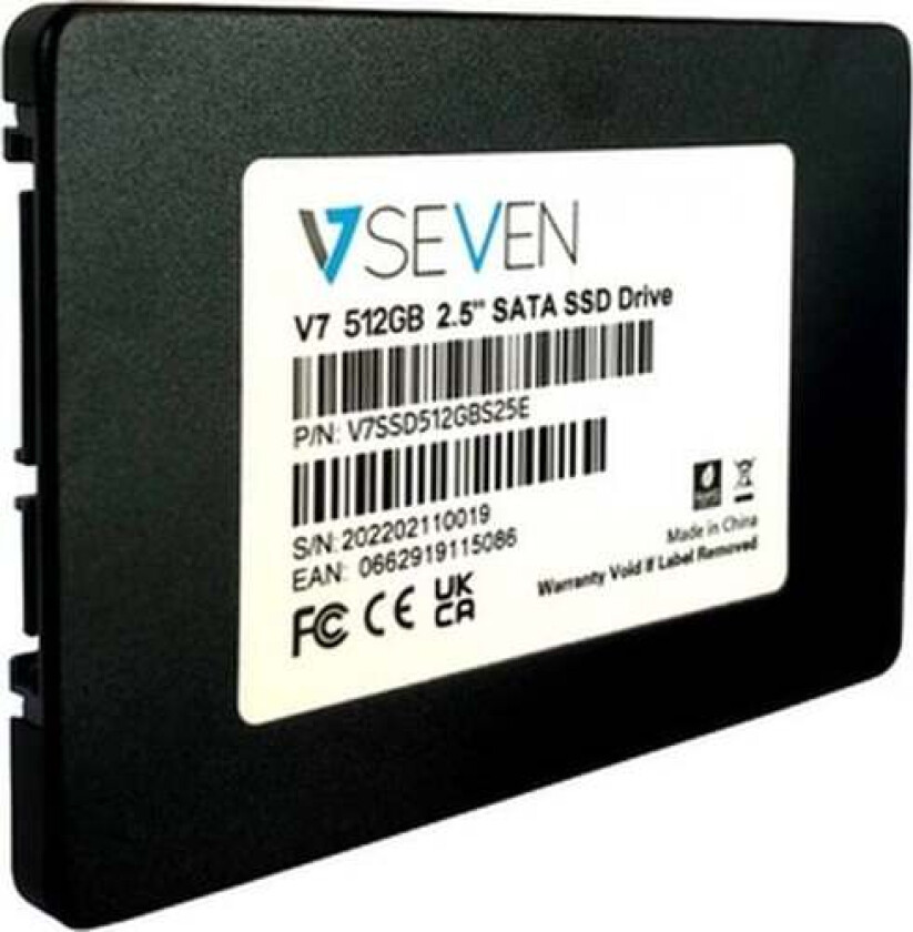 "Harddisk V7 V7SSD512GBS25E 512 GB"