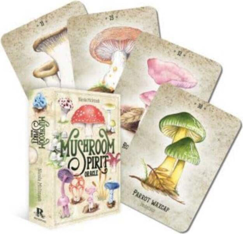 Mushroom Spirit Oracle av Nicola McIntosh