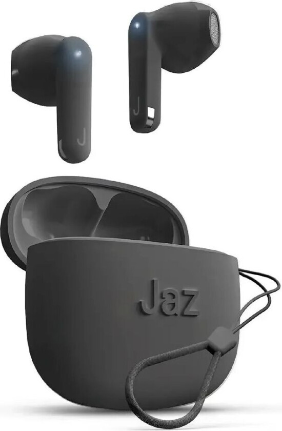 Jaz Amber True Wireless In-Ear Bluetooth Hodetelefoner med Stropp - Svart