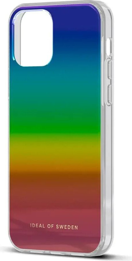 iPhone 12 Pro / 12 iDeal Of Sweden Mirror Deksel - Rainbow