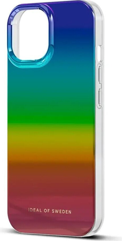 iPhone 15 iDeal Of Sweden Mirror Deksel - Rainbow