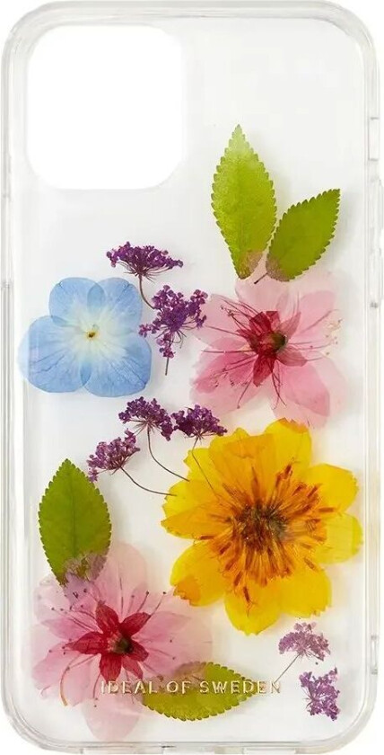 iPhone 14 / 13 iDeal Of Sweden Clear Deksel - Summer Blossom