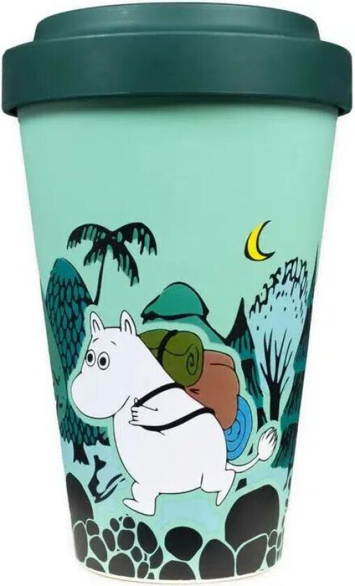 Moomin Take Away Mug - 450 Ml - Moomintroll Adventuring