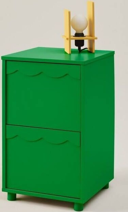 MERRILL MINI Nattbord Ertegrønn