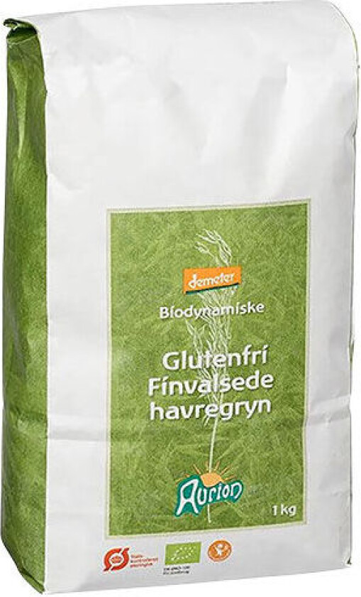 Bilde av Glutenfri Havregryn, Fine Øko Demeter - 1 Kg