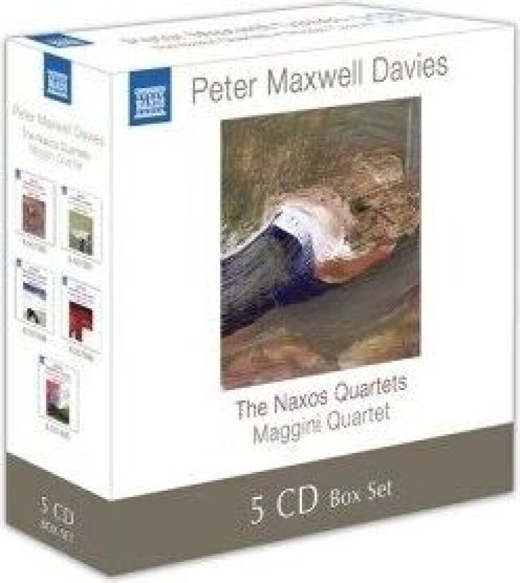 Maxwell Davies - Naxos Quartets