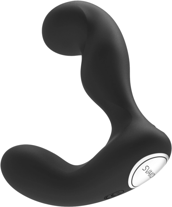 Iker App-Controlled Prostata og perineum vibrator   - Svart