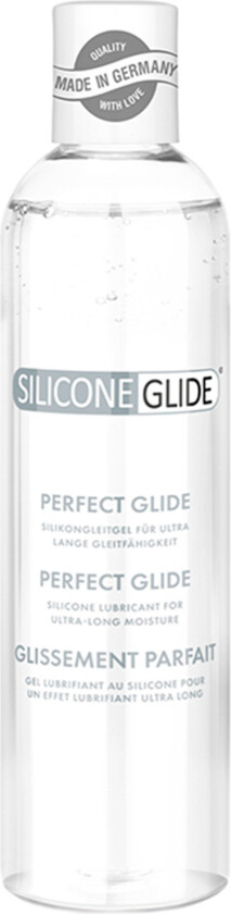 Waterglide Perfect Glide silikonbasert glidemiddel 250 ml   - Klar