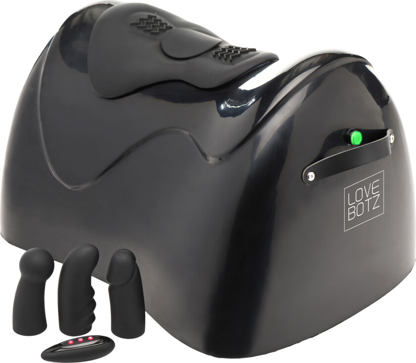 The Bucking Saddle Sexmaskin     - Svart