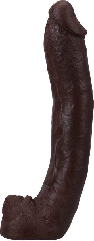 Dredd UltraSkyn Dildo 34 cm   - Brun