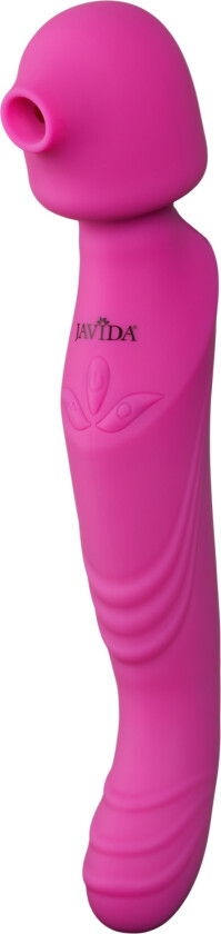 Javida 3 Function Wand og Vibrator    - Lyserosa