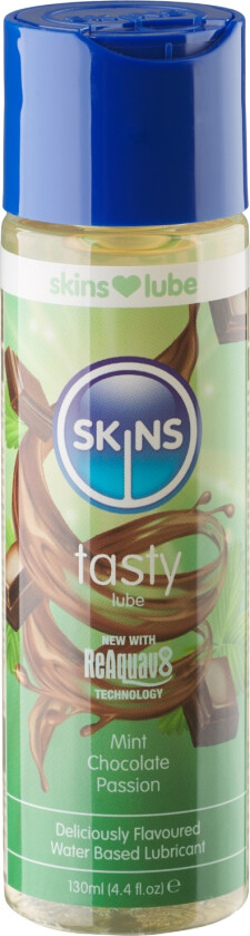 Mint Chocolate Passion Vannbasert glidemiddel 130 ml - Klar