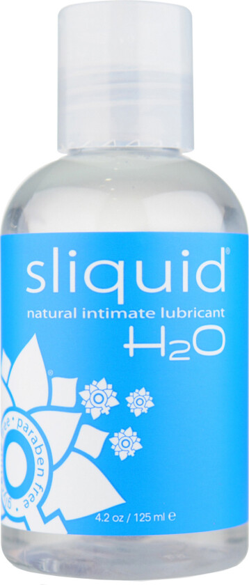 H2O Vannbasert Glidemiddel 125 ml - Klar