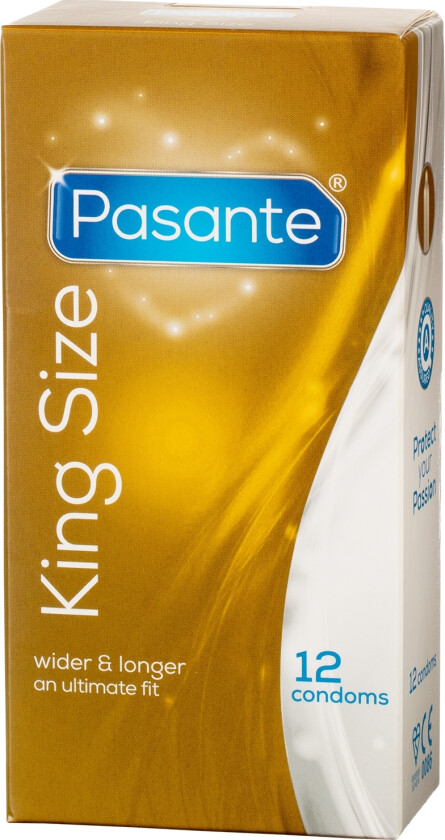 King Size XL Kondomer 12 stk. - Klar