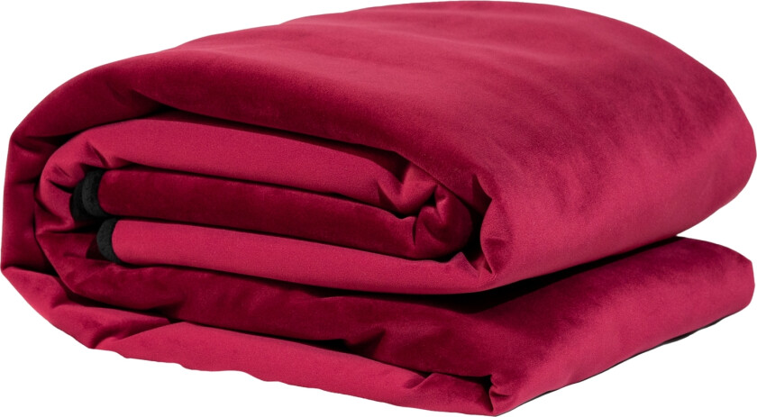 Fascinator Throw Merlot luksuslaken - Rød