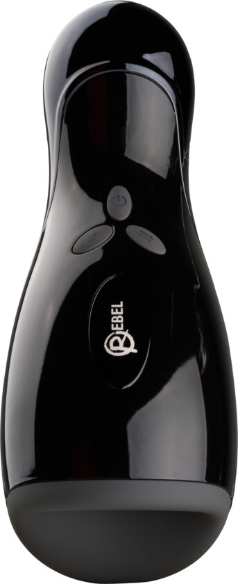 Masturbator med 3 Funksjoner - Svart