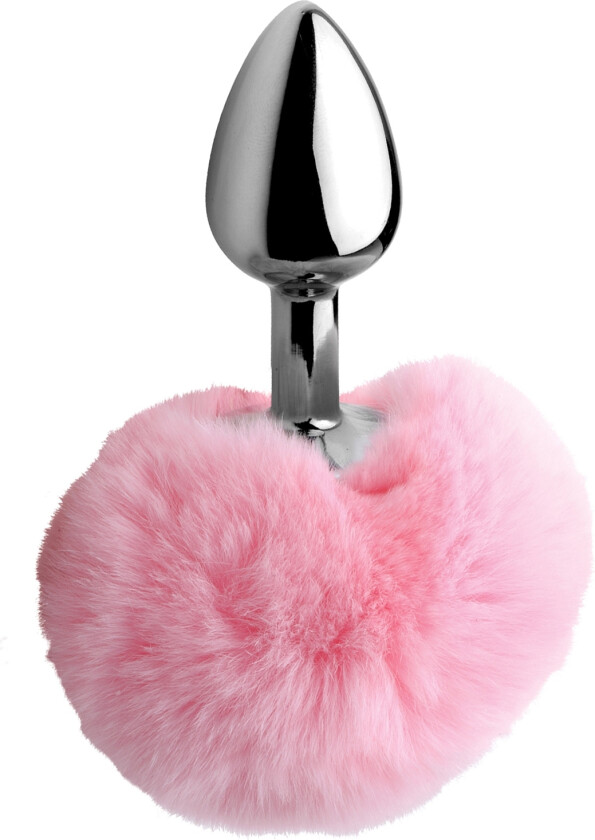 Fluffy Bunny Tail Buttplugg - Lyserosa