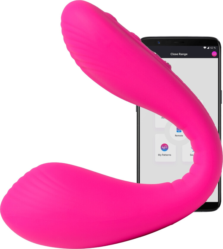 Dolce Appstyrt Dobbelvibrator      - Rosa