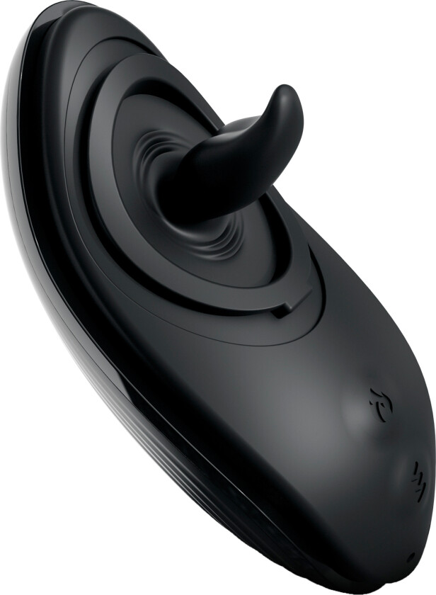 Sir Richards Control Rim Joy Rimming Vibrator - Svart