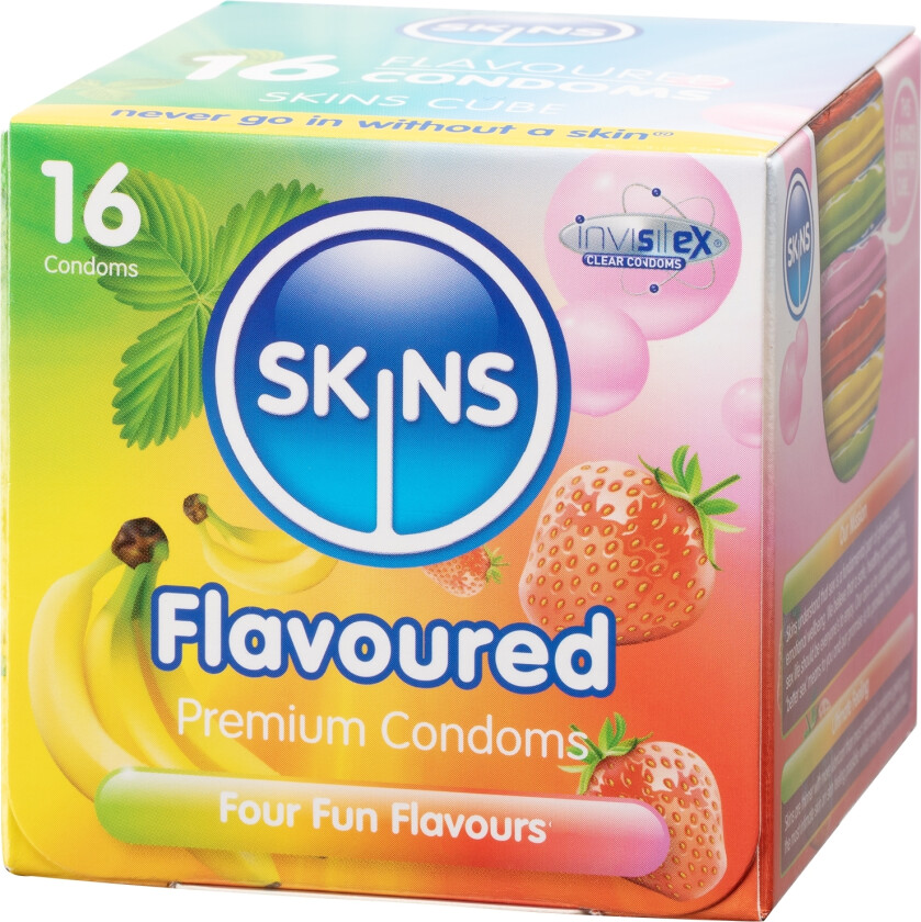 Flavoured Condoms 16 pcs - Klar