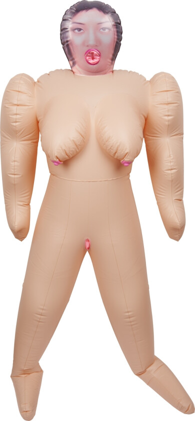 Fatima Fong Oppblåsbar Sexdukke - Beige