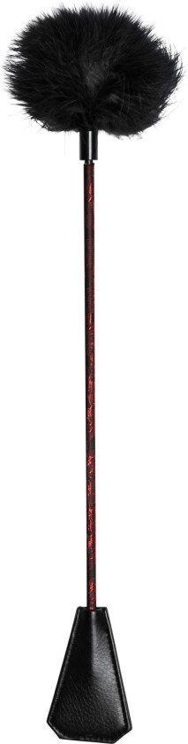 Scandal Feather Crop Pisk - Rød