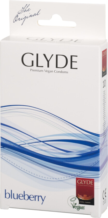 Ultra Blueberry Condoms 10 stk - Blå