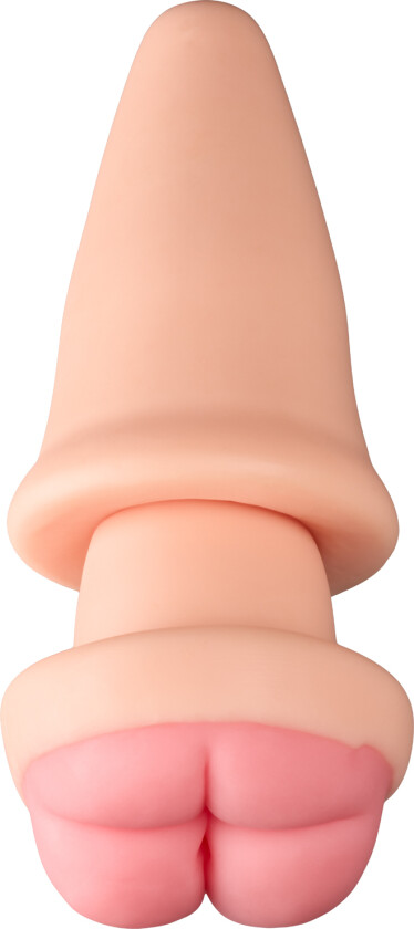 Masturbator Buttplugg Butt 2-i-1 - Beige