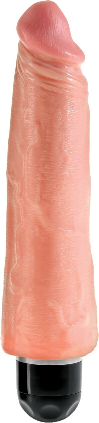 Stiffy Vibrerende Dildo 23,3 cm - Beige