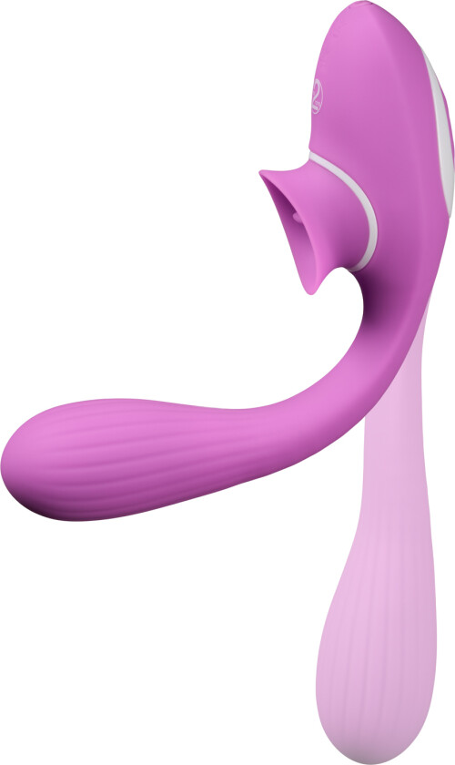 2 Function Bøyelig Vibrator     - Lilla