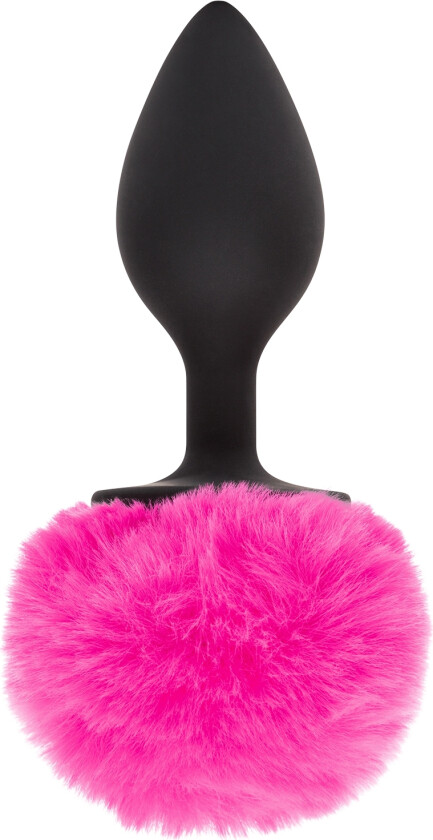 Large Bunny Tail Anal Plugg - Rosa