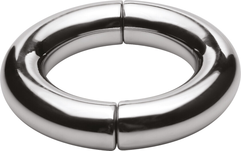 Mega Magnetize Magnetisk Penisring i Rustfritt Stål   - Sølv