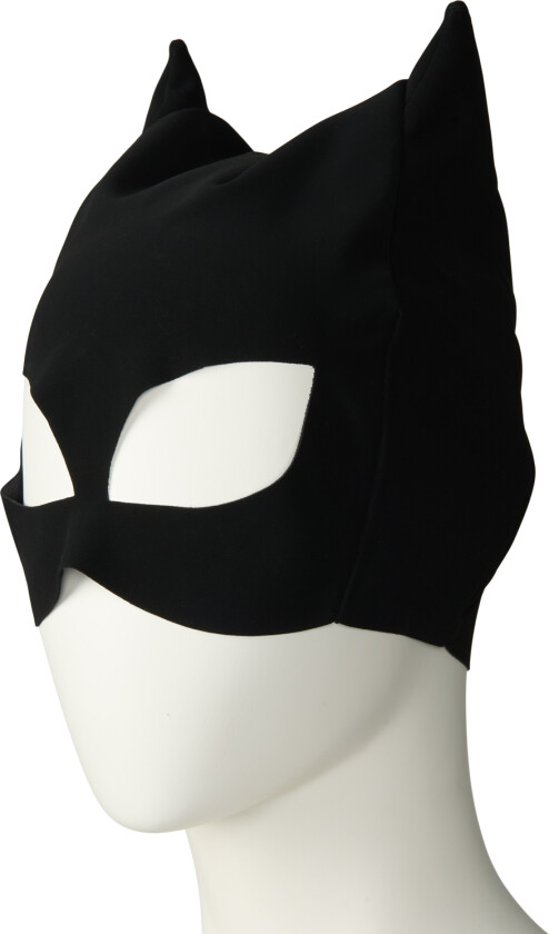 Bad Kitty Leather-Look Kattemaske - Svart