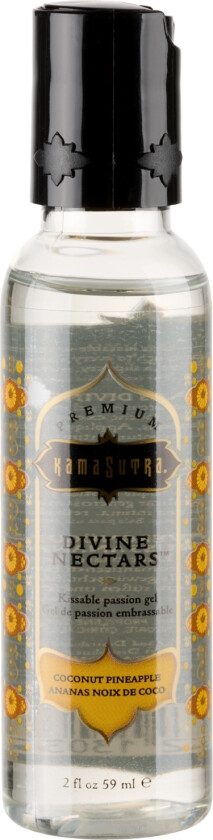 Divine Nectars Vannbasert og Smaksatt Gel 59 ml - Klar
