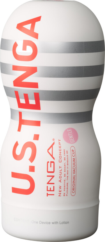 U.S. Gentle Vacuum Masturbator     - Hvit