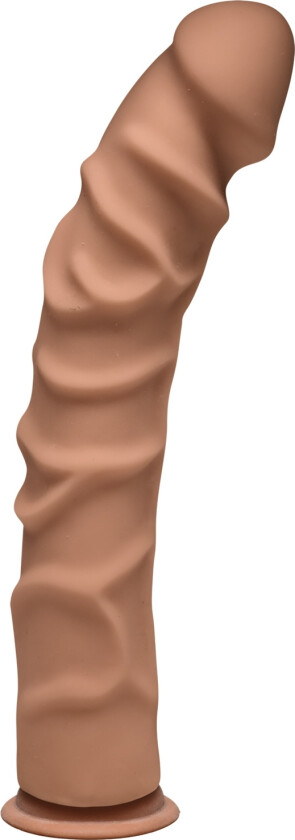 The Ragin D UltraSkyn Dildo 27,5 cm   - Lysebrun