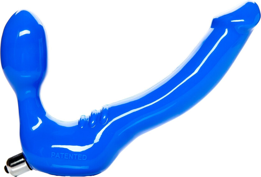 Feeldoe Slim Strap-on Blå - Blå