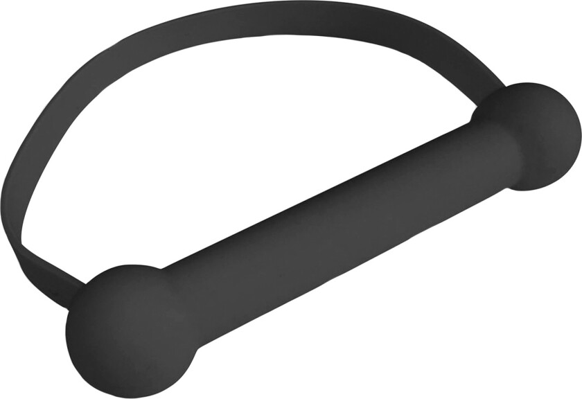 Silikone Bite Gag - Svart