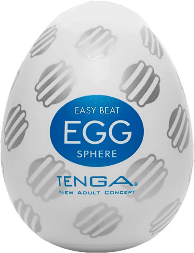 Egg Sphere Masturbator      - Hvit