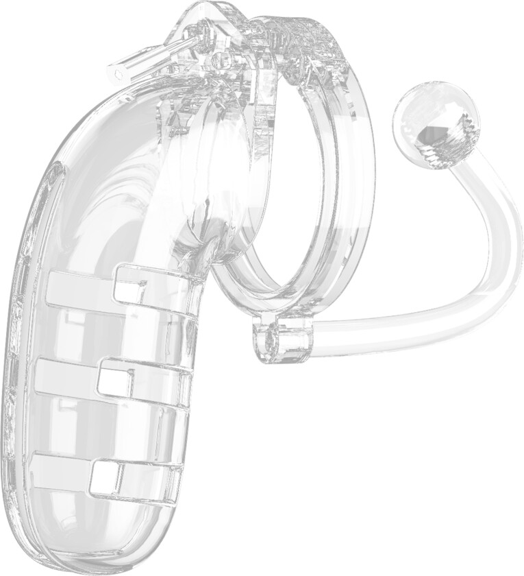 Mancage 12 Kyskhetsbur med Analplugg     - Klar