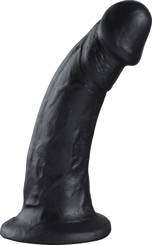 Mustang VixSkin Dildo med Sugekopp 18 cm   - Svart