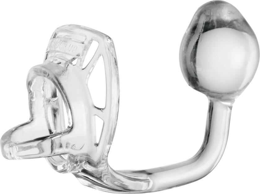 Armour Tug Lock Analplugg og Penisring - Klar