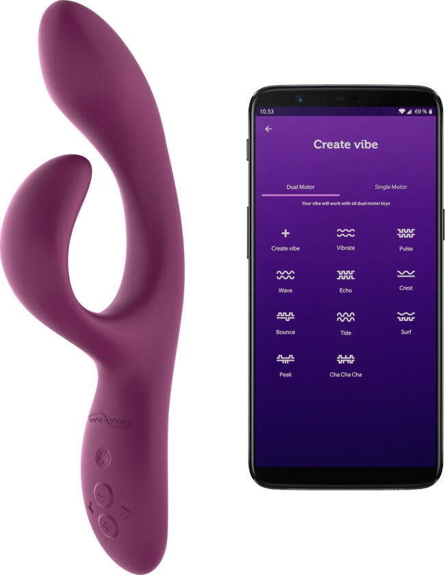 Nova 2 Rabbitvibrator      - Lilla